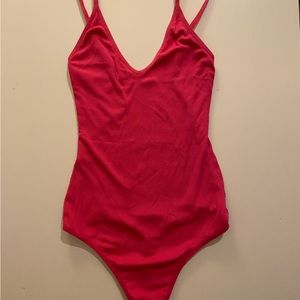 Talula Barbie pink thong bodysuit